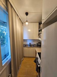 Dapur atau dapur kecil di Comfortable 1 bedroom apartment in Helsinki +3 gambar