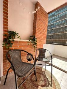 Кът за сядане в Holidays2Malaga Lebrija 3 bedroom & Terrace & Parking & Smart TV