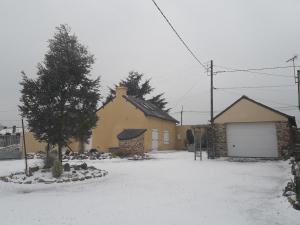 Gîte Des Huttes v zimě