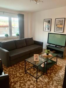 Et opholdsområde på Apartment-Hohenstein