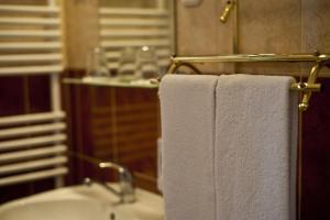 Kúpeľňa v ubytovaní Canada Hotel Budapest