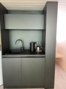 Een keuken of kitchenette bij PRIMÁTOR CAMPING RESORT LITOMYŠL