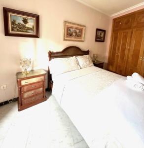 Posteľ alebo postele v izbe v ubytovaní Apartamento Claudio Marcelo, 1