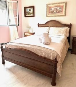 Posteľ alebo postele v izbe v ubytovaní Apartamento Claudio Marcelo, 1