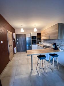 Η κουζίνα ή μικρή κουζίνα στο Platinum Apartament