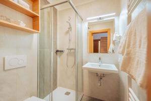 Łazienka w obiekcie Hotel Gesser