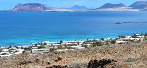 Naturlandskabet i nærheden af villaen