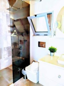 Et badeværelse på Villa Urla, Kalkan,Üzümlü