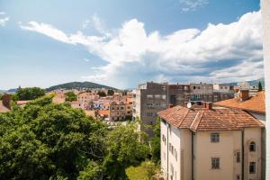 a view of a city with buildings at Sky Residence Split - free parking in Split