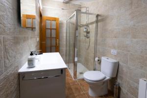 Koupelna v ubytování Las Casas de Pecheye