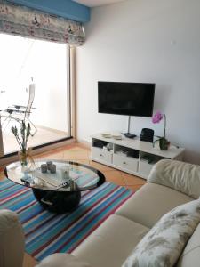 TV a/nebo společenská místnost v ubytování CASA DA CALIFORNIA SESIMBRA