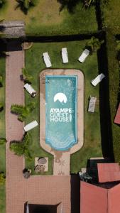 Bazén v ubytování Ayampe Guest House nebo v jeho okolí