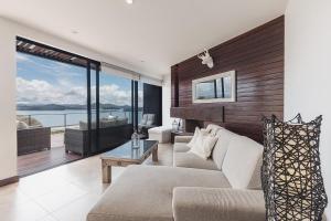 منطقة جلوس في Luxé Cabañas