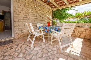 Patio nebo venkovní prostory v ubytování Apartments Juric