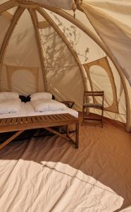 Postel nebo postele na pokoji v ubytování Haukafell Camping - Tents for Rents