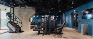 Фитнес-центр и/или тренажеры в The Mercian - 3BDR LUXURY PENTHOUSE -24 HR GYM - PRIVATE TERRACE +10 фотографий