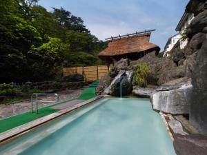 Πισίνα στο ή κοντά στο Ryokan Tamagoyu