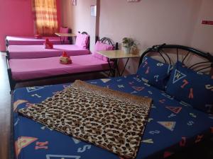 Tempat tidur dalam kamar di Casa Sarmiento