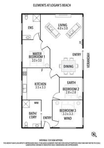 Κάτοψη του Logans Beach Apartments - Elements