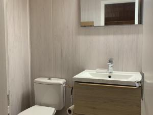 Phòng tắm tại Appartement Crest-Voland, 2 pièces, 6 personnes - FR-1-733-81