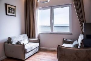 Posezení v ubytování Amfora Hotel & Spa