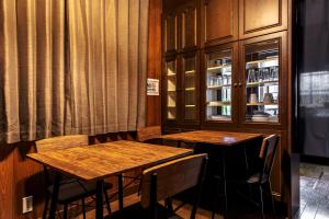 Posezení v ubytování Wabi Sabi Hostel