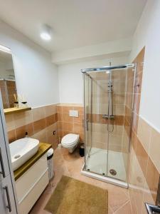 Koupelna v ubytování Vacation Station Ptuj