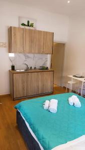 Kuchyň nebo kuchyňský kout v ubytování ZOIS APARTMENT