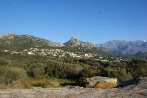 Paesaggio naturale nelle vicinanze del campeggio