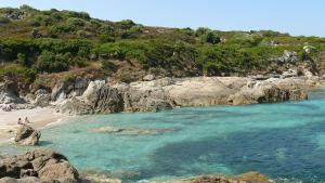 Paesaggio naturale nelle vicinanze del campeggio