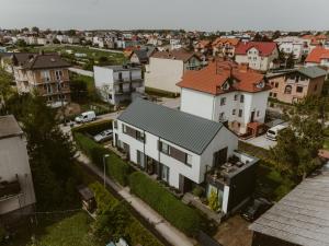 Budynek, w którym mieści się apartament
