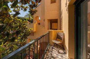 A balcony or terrace at Luxury Apartment Marbella