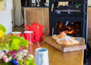 Gallery image of Canvas & Campfires, Luxury Safari Tent Glamping, only Seren Tent has a hot tub in Lampeter