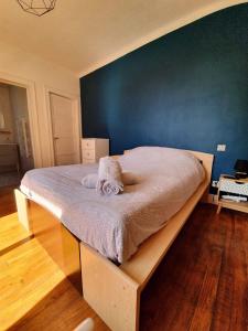 Postel nebo postele na pokoji v ubytování Spacieux Cosy