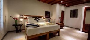Katil atau katil-katil dalam bilik di Samudra Villa