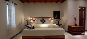 Katil atau katil-katil dalam bilik di Samudra Villa