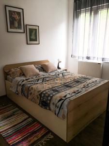 Postel nebo postele na pokoji v ubytování Apartman Siesta