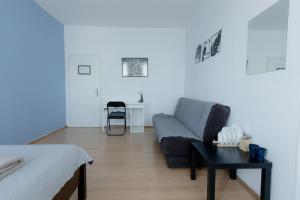Χώρος καθιστικού στο Hidden Peak - Guestrooms
