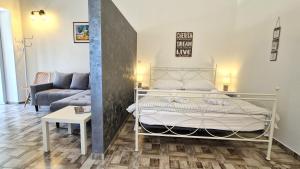 Posteľ alebo postele v izbe v ubytovaní Apartments Brajde