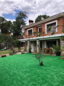 Zahrada ubytování Casa Rural Pantano de San Juan