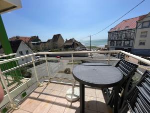 Μπαλκόνι ή βεράντα στο Les Galets Superbe Appartement 4 couchages Vue Mer