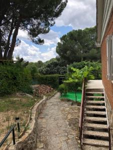 Zahrada ubytování Casa Rural Pantano de San Juan