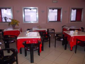 Restaurace v ubytování Scacco Rosso