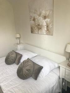 Postel nebo postele na pokoji v ubytování Villa Sylvania