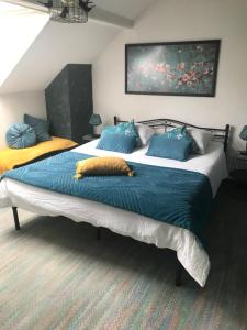 Postel nebo postele na pokoji v ubytování Villa Sylvania