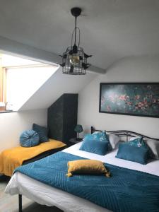 Postel nebo postele na pokoji v ubytování Villa Sylvania