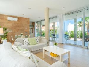 A seating area at Villa Villa Mut by Interhome