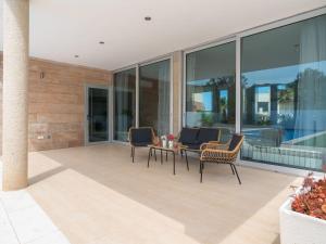 A seating area at Villa Villa Mut by Interhome