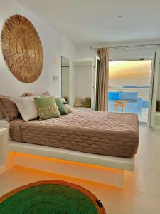 Ein Bett oder Betten in einem Zimmer der Unterkunft Sea House