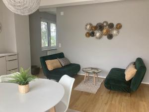 A seating area at Gartenhaus5